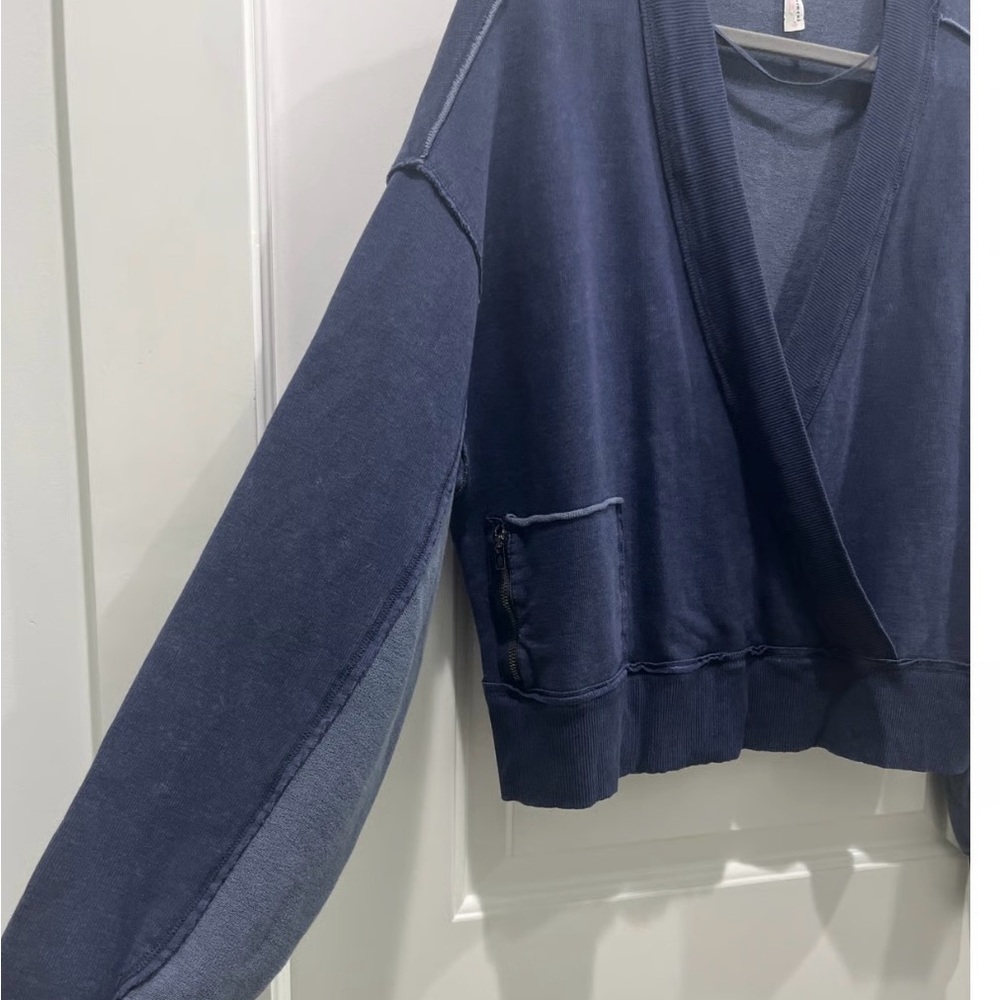 FP Movement by Free People Navy Blue Sweater